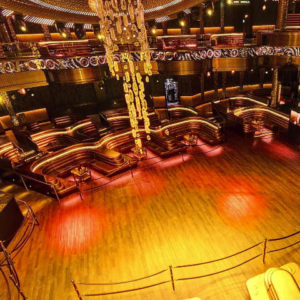 Omnia Las Vegas Dance Floor Table Table